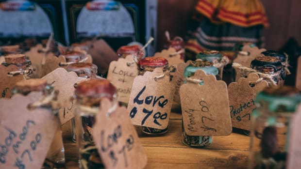 Enchantments and Oddities in Bartlesville offers a variety of supplies from herbs, sage, spells, incense, Tarot Cards, candles and so much more. (2022)